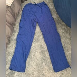 Bright blue cargos